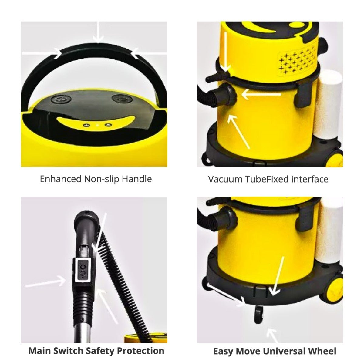 Wet Dry Shampoo Vacuum