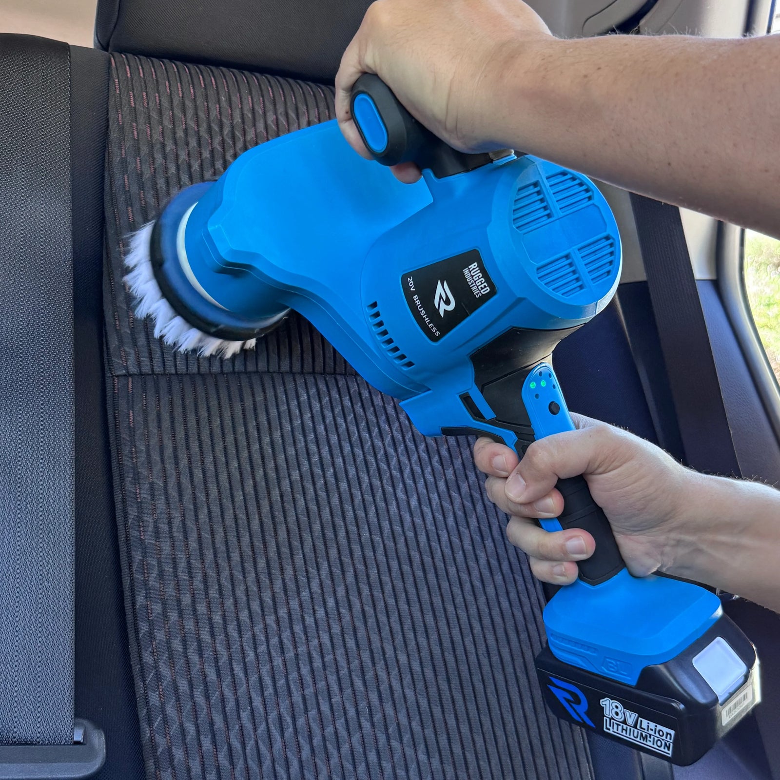 Stair & Upholstery Orbital Scrubber Kit