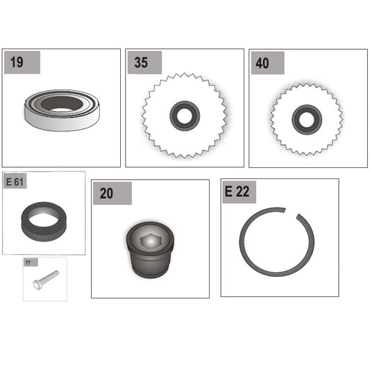Part BRK (Bearing Replacement Kit for CRB)