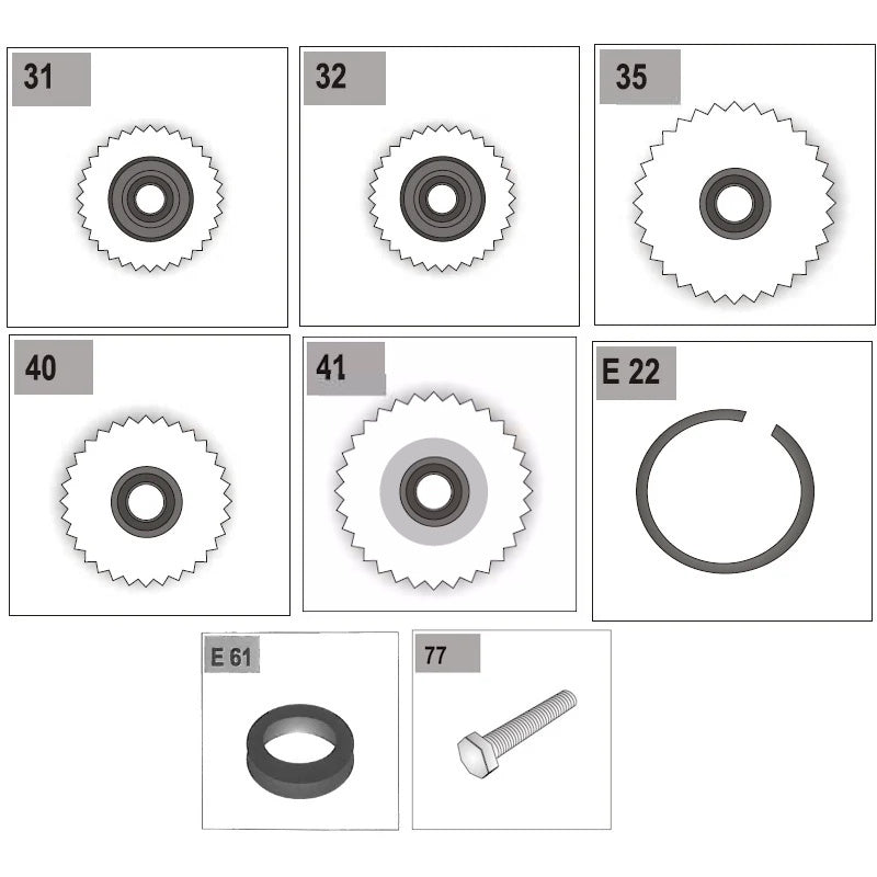 Part GRK (Gear Replacement Kit for CRB)