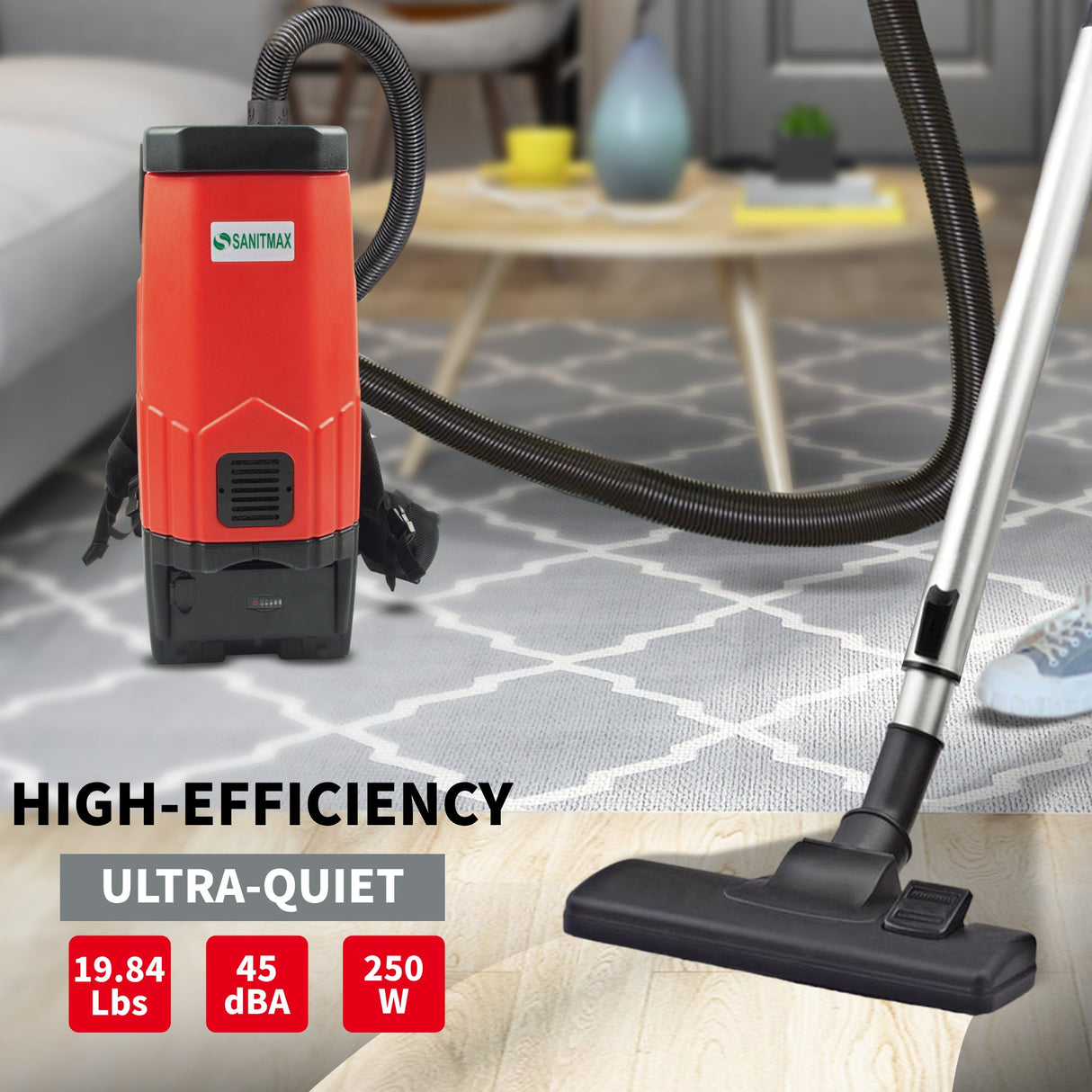 Backpack Vacuum (Battery Powered)