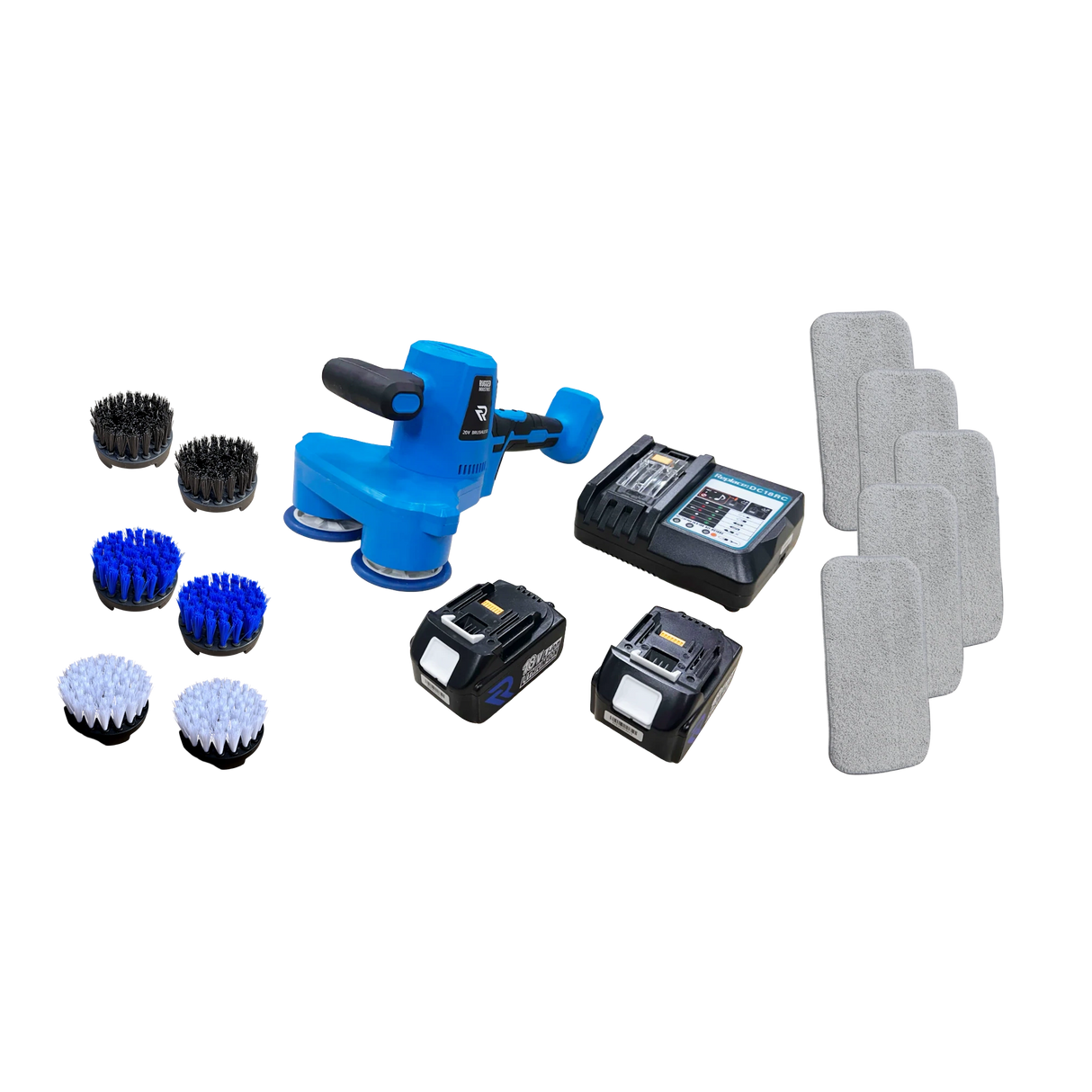 Stair & Upholstery Orbital Scrubber Kit