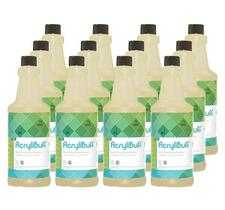 AcryliBuff Spray On Spray Buff Floor Gloss Restorer - Quart
