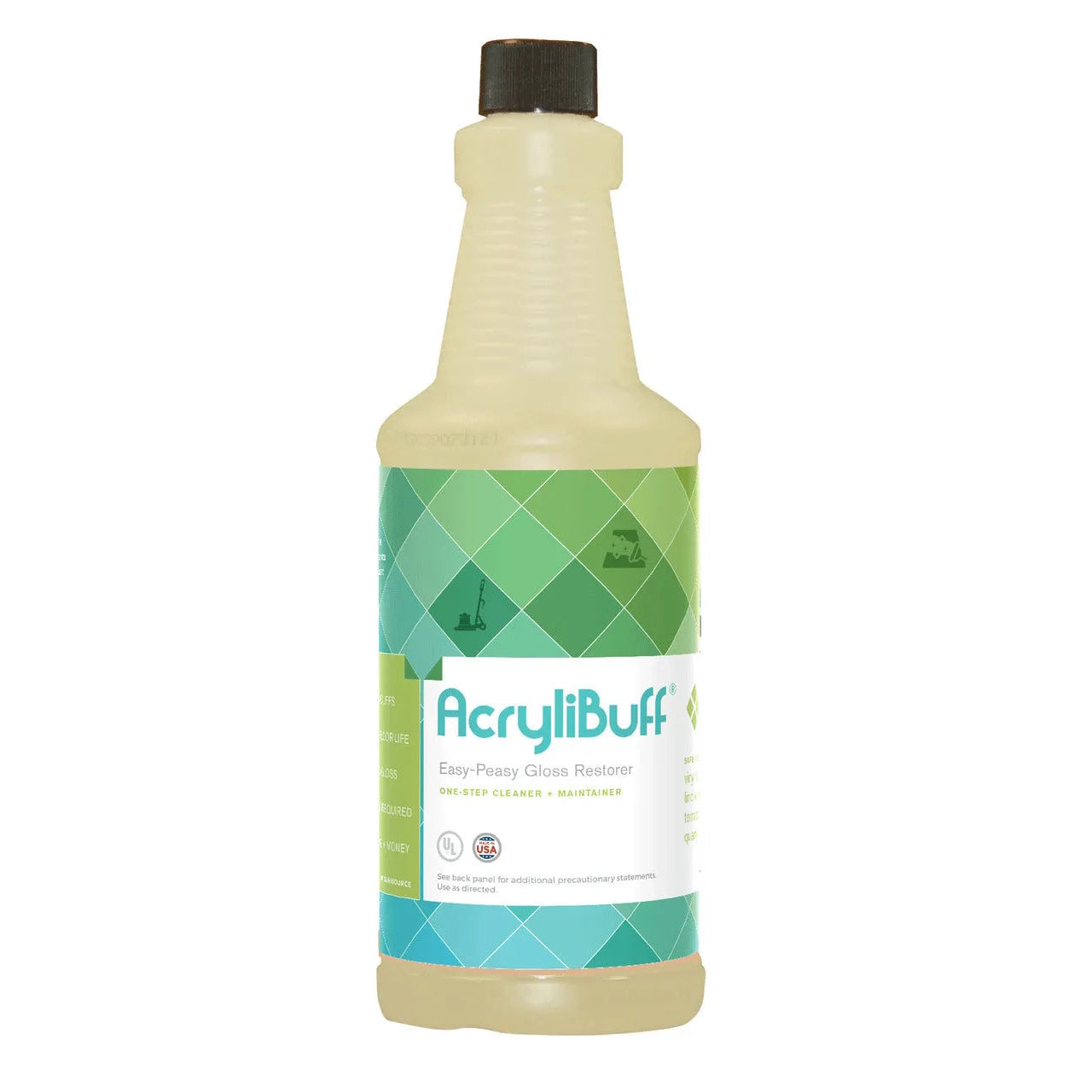 AcryliBuff Spray On Spray Buff Floor Gloss Restorer - Quart