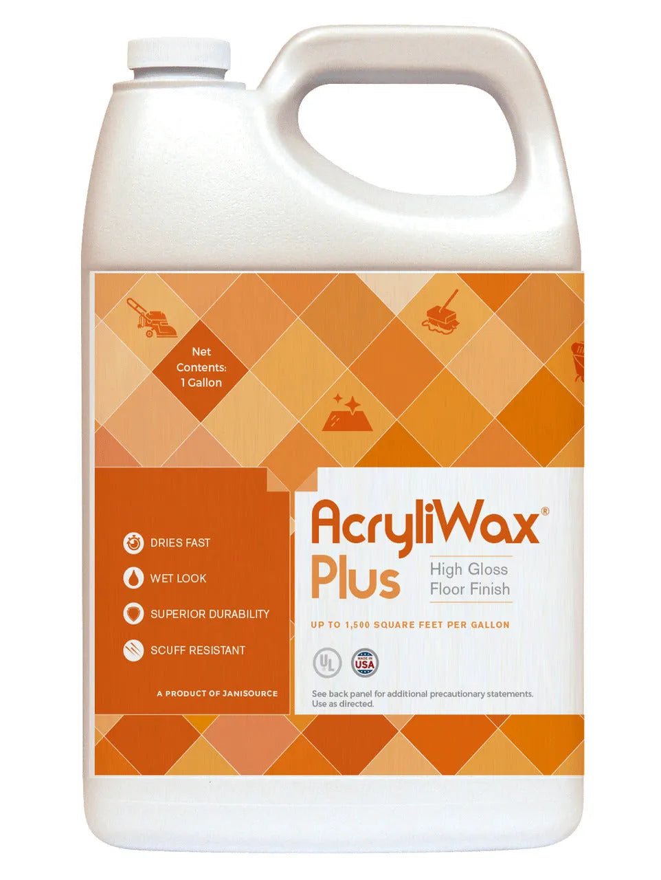 Acryliwax Plus High Traffic Commercial Floor Finish