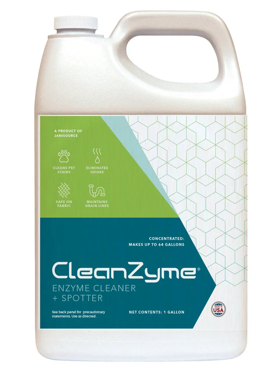 CleanZyme: Enzyme Cleaner, Spotter & Odor Remover - Gallon