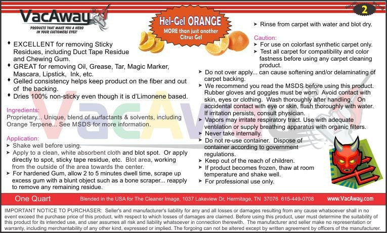 Hel-Gel Orange