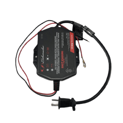 Charger Mounted on Back of SC