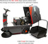SM1250 49" Ride-on Industrial Floor Sweeper