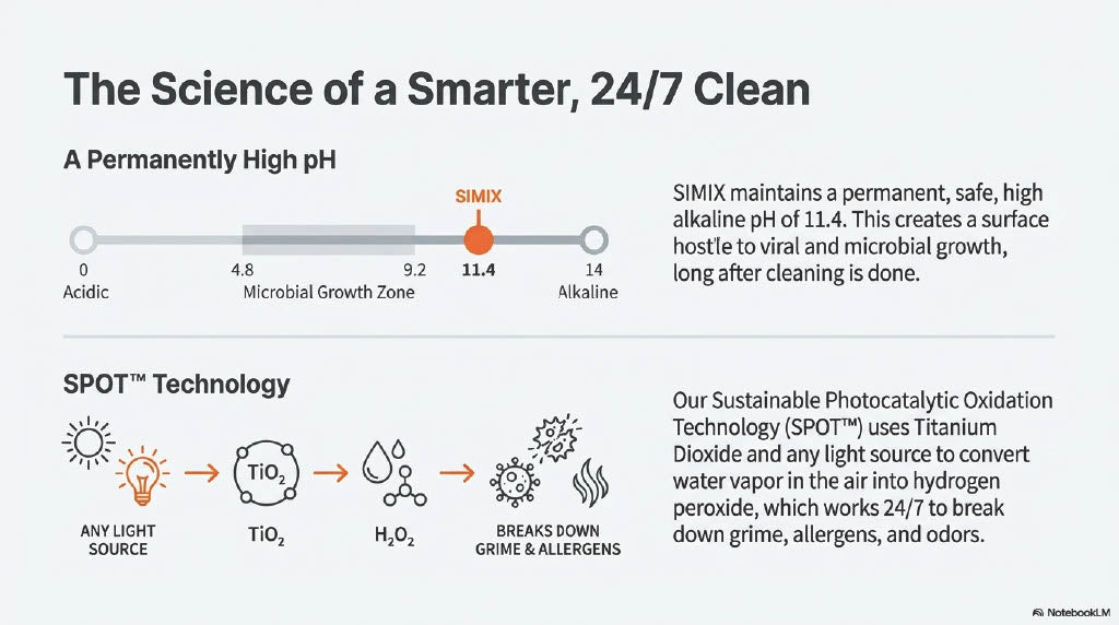 Simix Multi Surface Peroxide Cleaner & Degreaser (Case of 4 Five Pound Bags)
