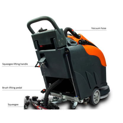 RT50 22" Walk-behind Commercial Floor Scrubber