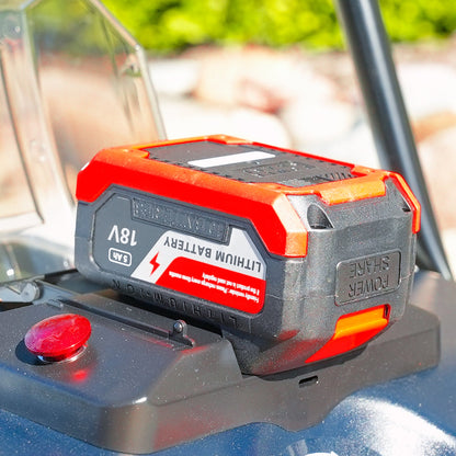 22" Battery Powered Push Sweeper - 18V Lithium-Ion