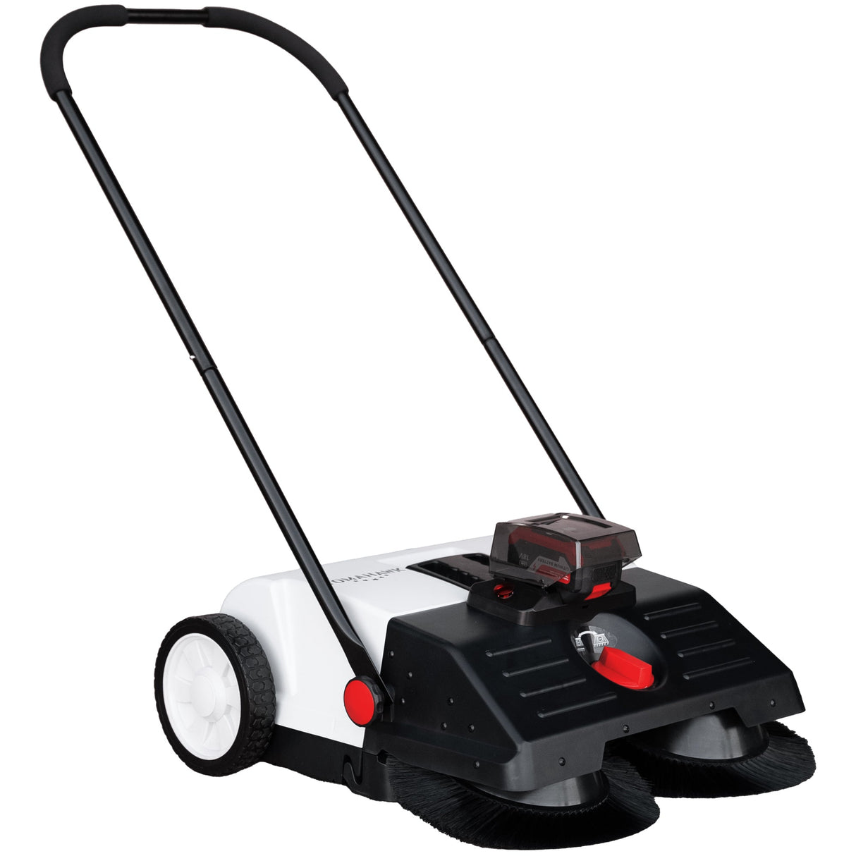 22" Battery Powered Push Sweeper - 18V Lithium-Ion