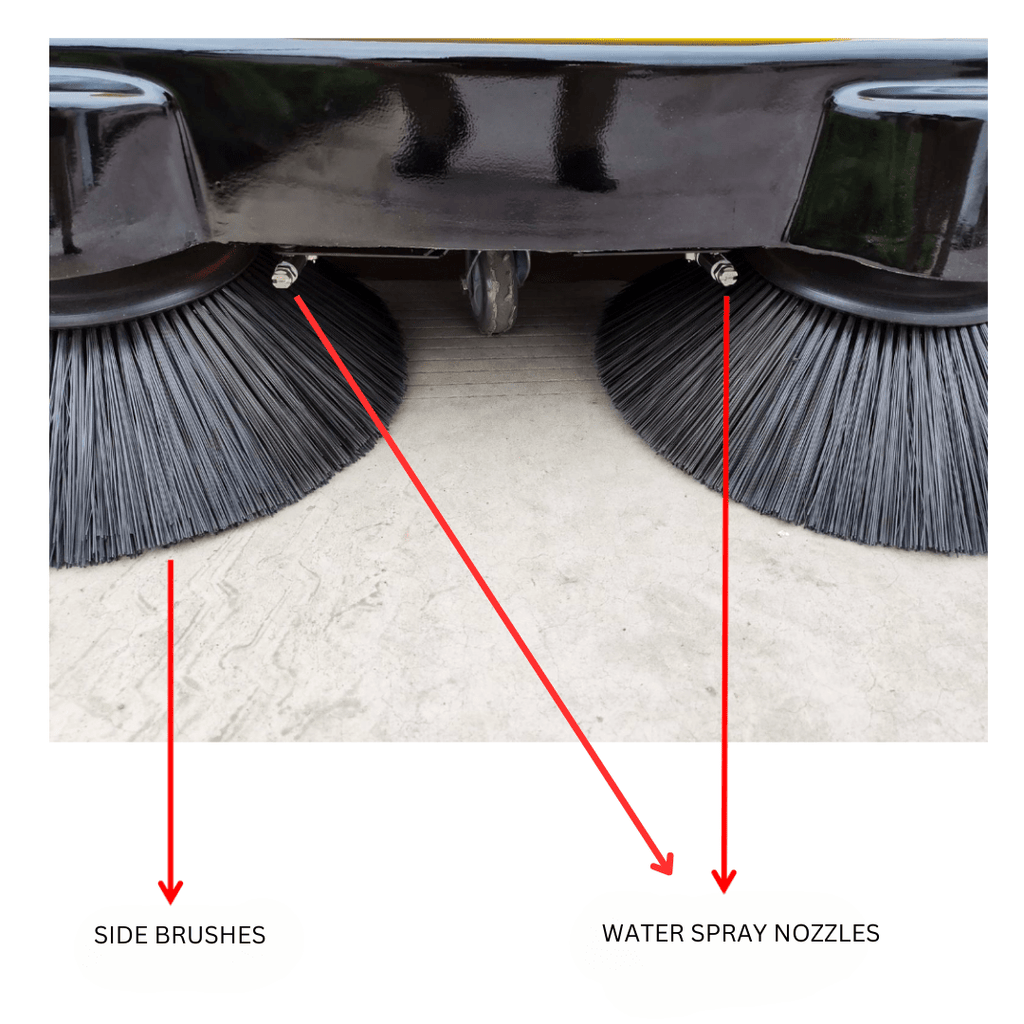 41" Battery Powered Walk-behind Floor Sweeper