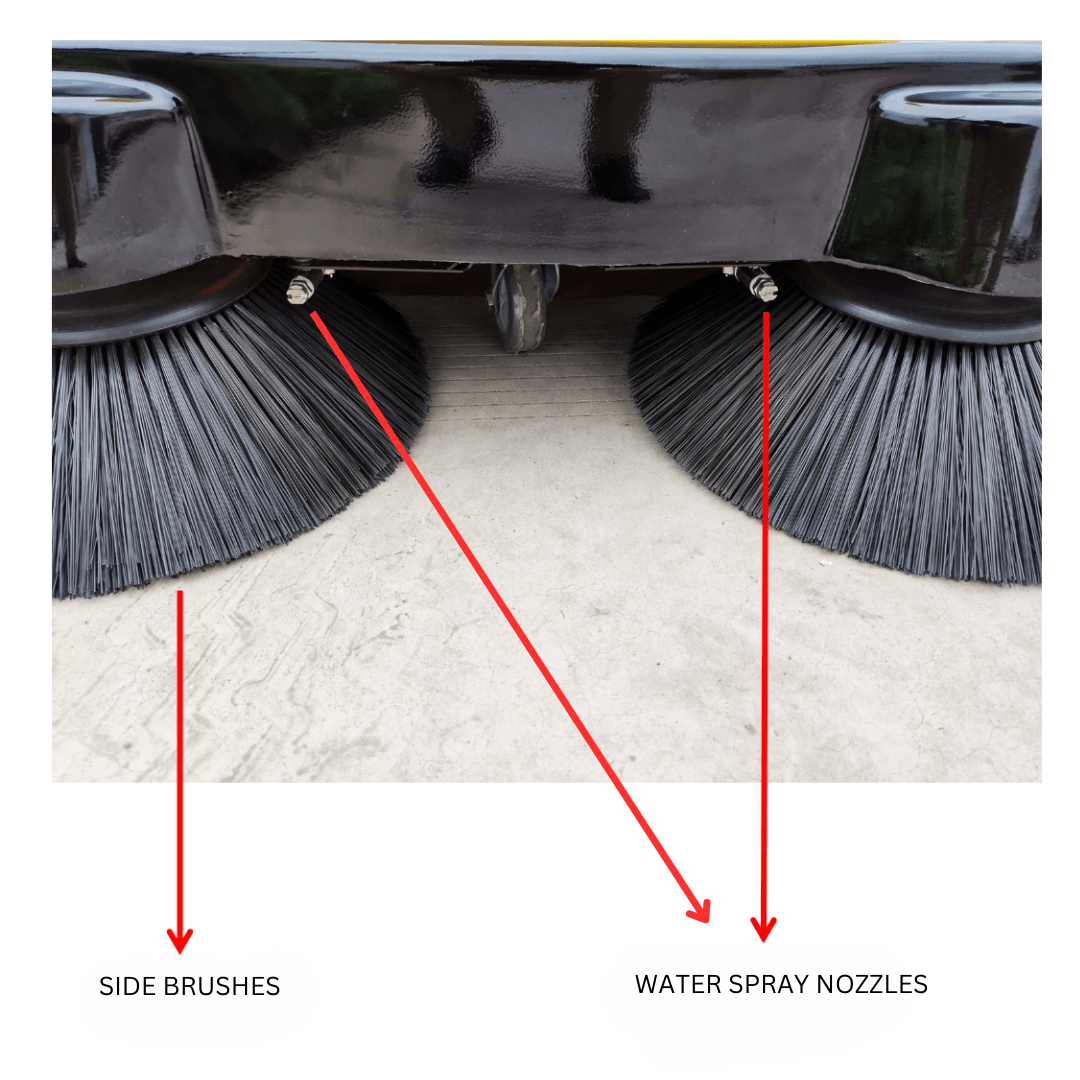 41" Battery Powered Walk-behind Floor Sweeper