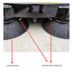 41" Battery Powered Walk-behind Floor Sweeper