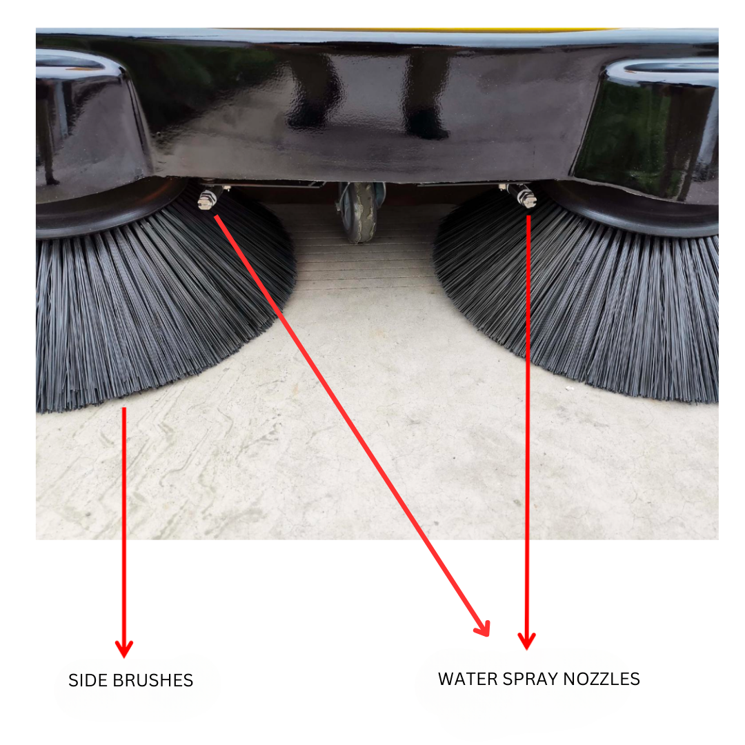 SM1050B 41.3" Battery Powered Walk-behind Floor Sweeper