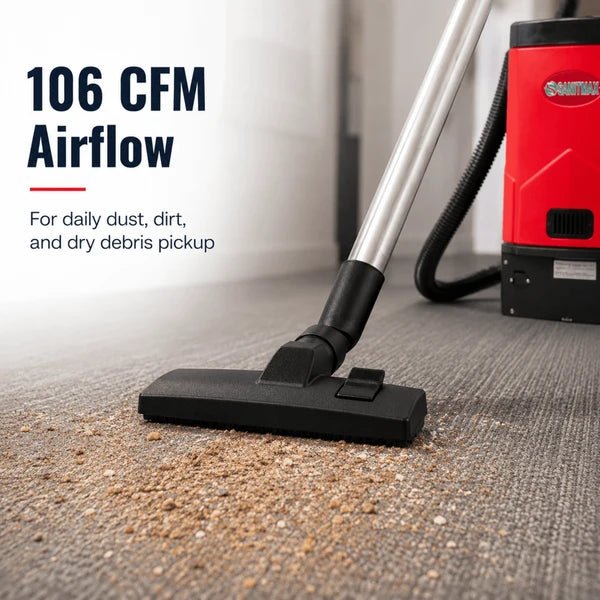 Backpack Vacuum (Battery Powered)