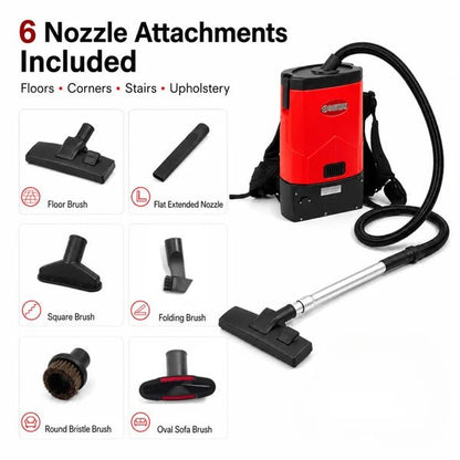 Backpack Vacuum (Battery Powered)