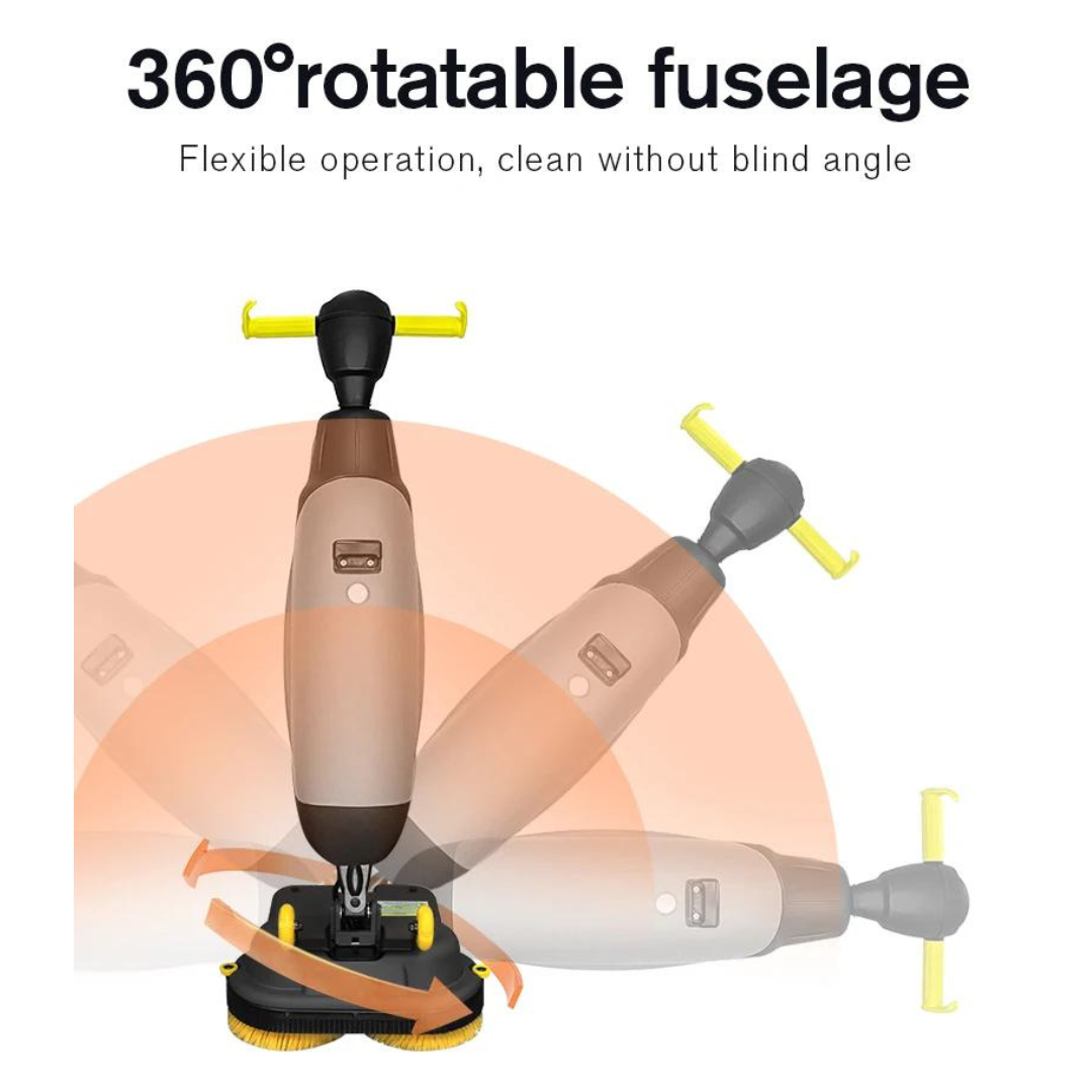 SM430 17" Walk-behind Floor Scrubber