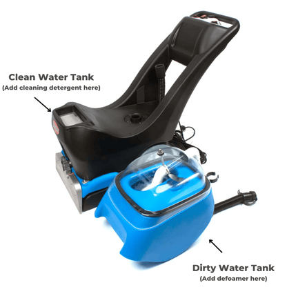 Commercial Carpet Extractor & Scrubbber