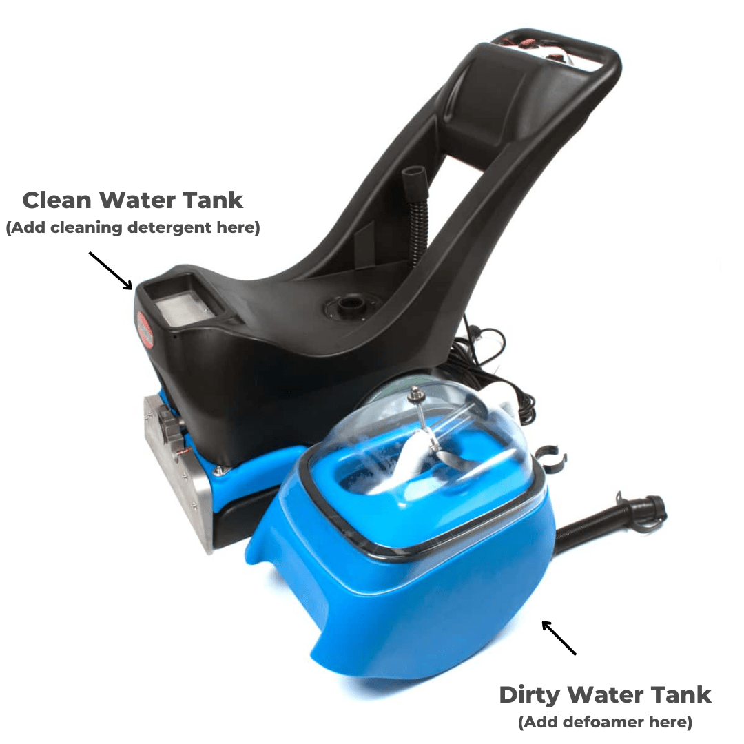 Commercial Carpet Extractor & Scrubbber