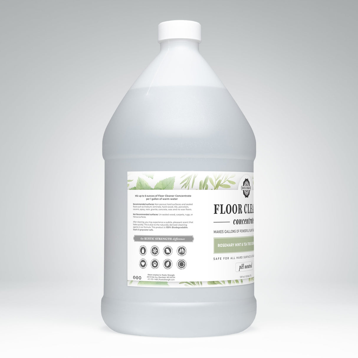 Floor Cleaner Concentrate | Rosemary, Mint & Tea Tree