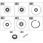 Gear Replacement Kit for CRB