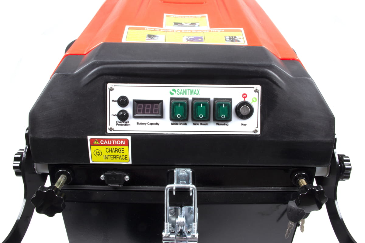 SM1050B 41.3" Battery Powered Walk-behind Floor Sweeper