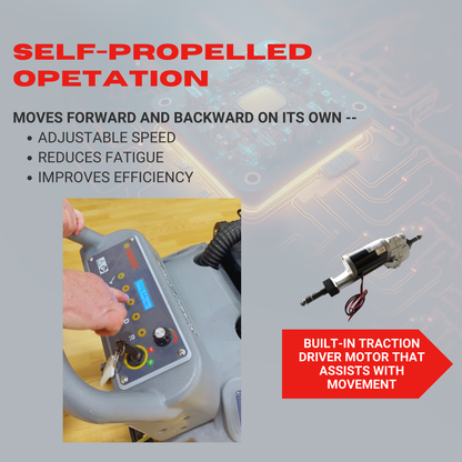 RT50DW 26" Self-Propelled Floor Scrubber