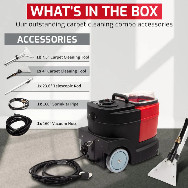 SM04 Cold Water Carpet & Upholstery Extractor