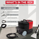 SM04 Cold Water Carpet & Upholstery Extractor