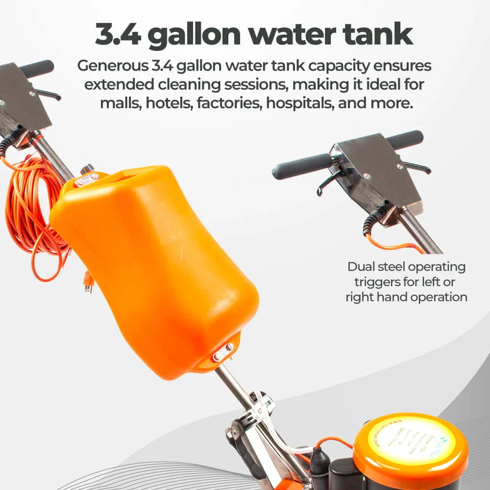 SM420AC 17" Professional Multi-Functional Floor Buffer & Scrubber