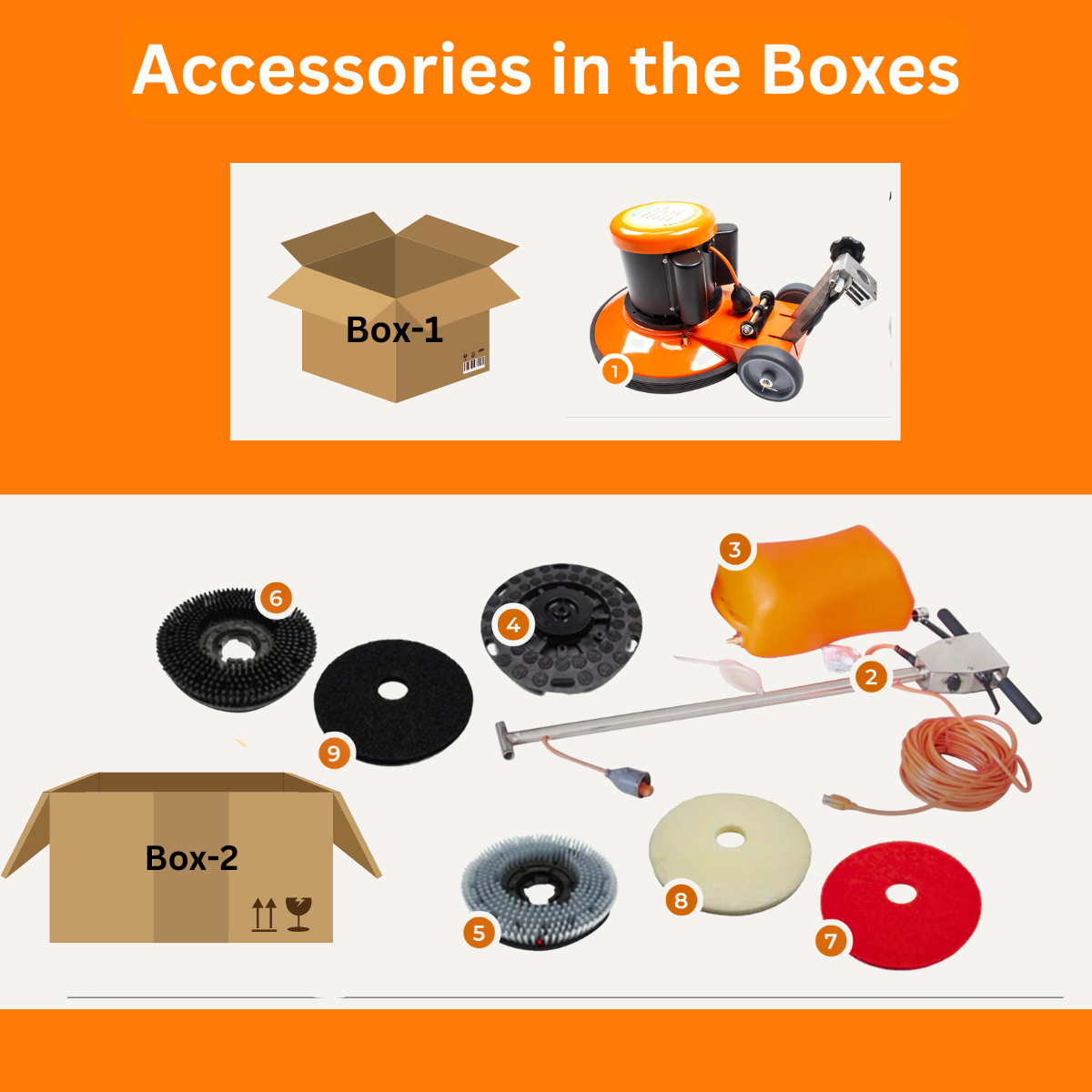 SM420AC 17" Floor Scrubber &amp; Buffer