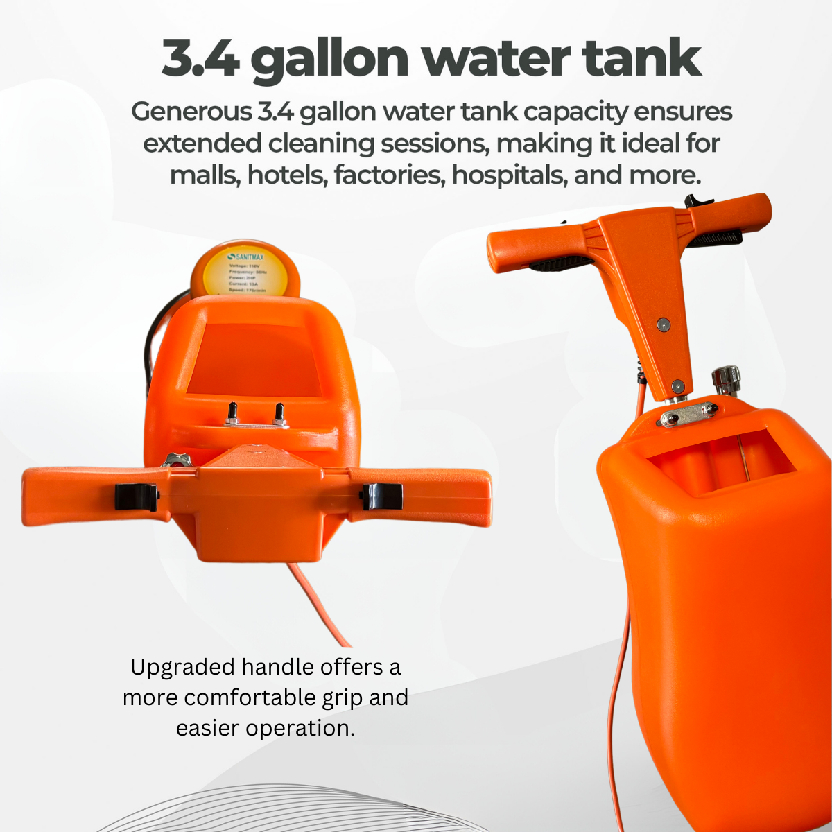 SM421AC 17" Professional Multi-Functional Floor Buffer & Scrubber
