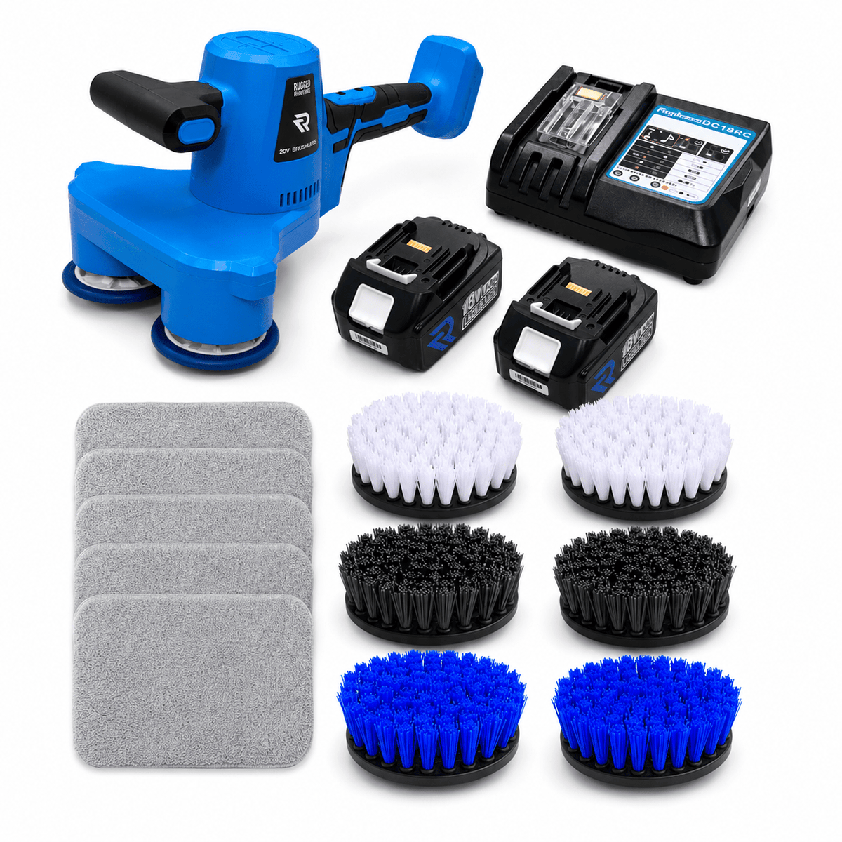 Stair &amp; Upholstery Orbital Scrubber Kit