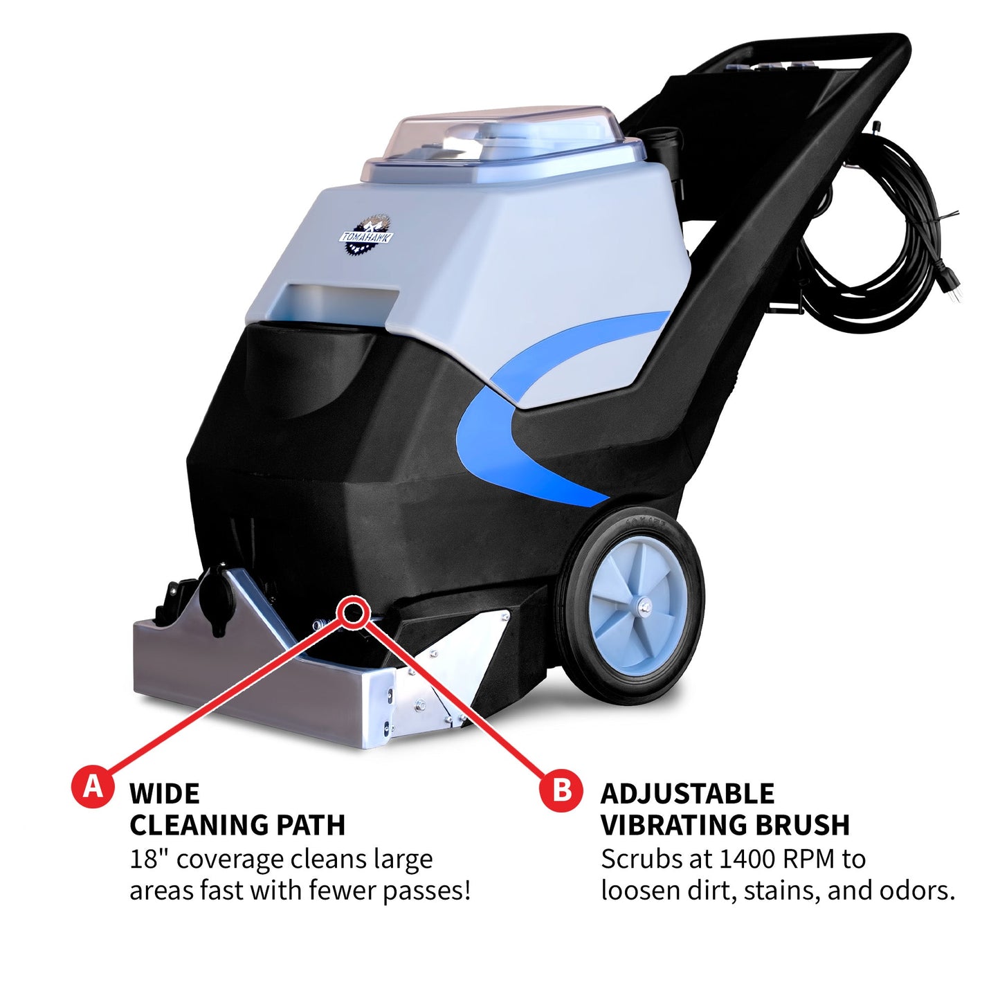 3-in-1 Commercial Carpet Extractor