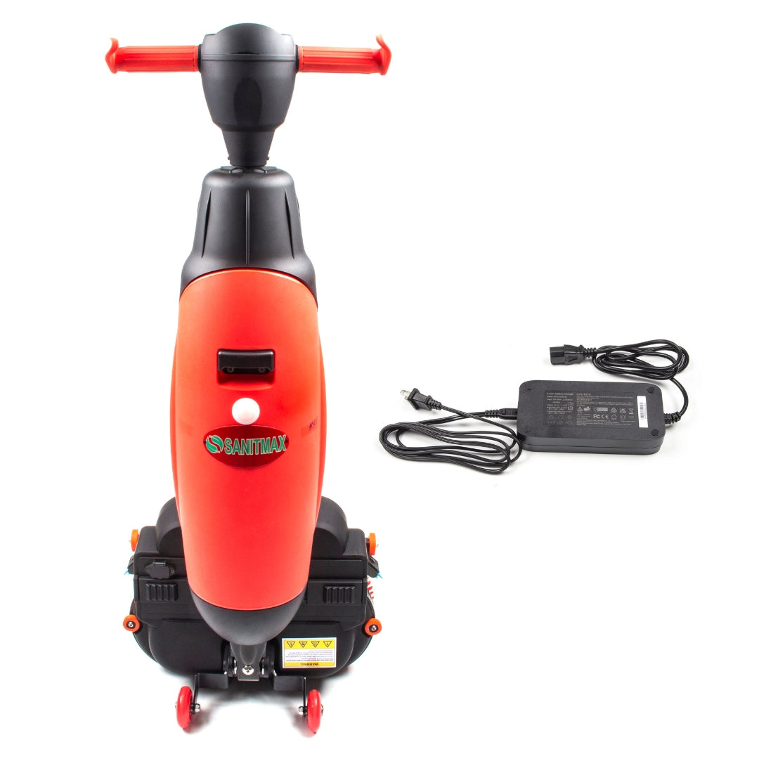 SM430 17" Walk-behind Floor Scrubber