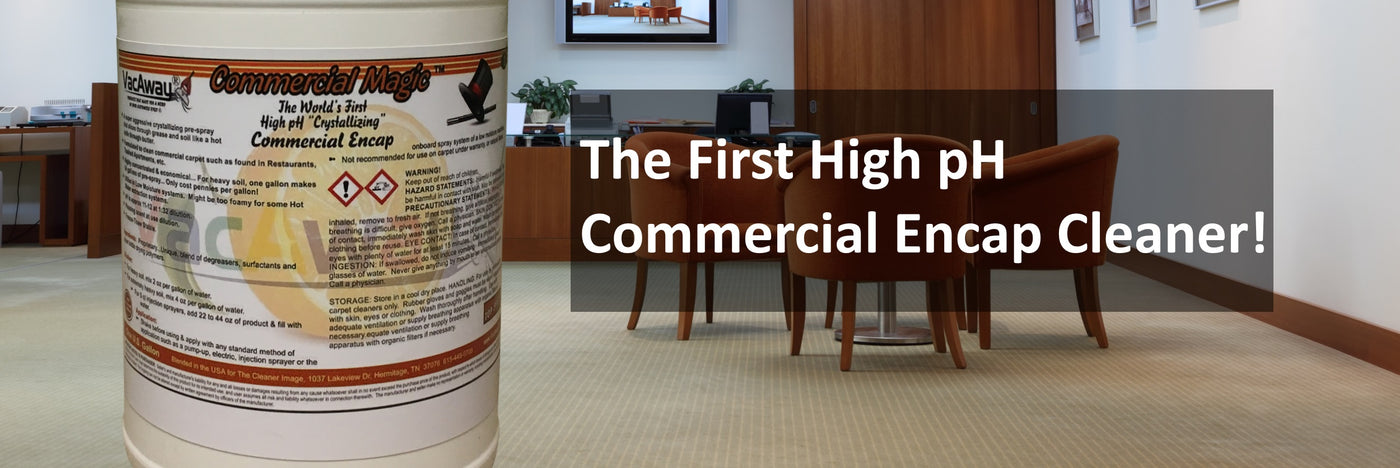VacAwaay Commercial Magic High PH Encap Cleaner