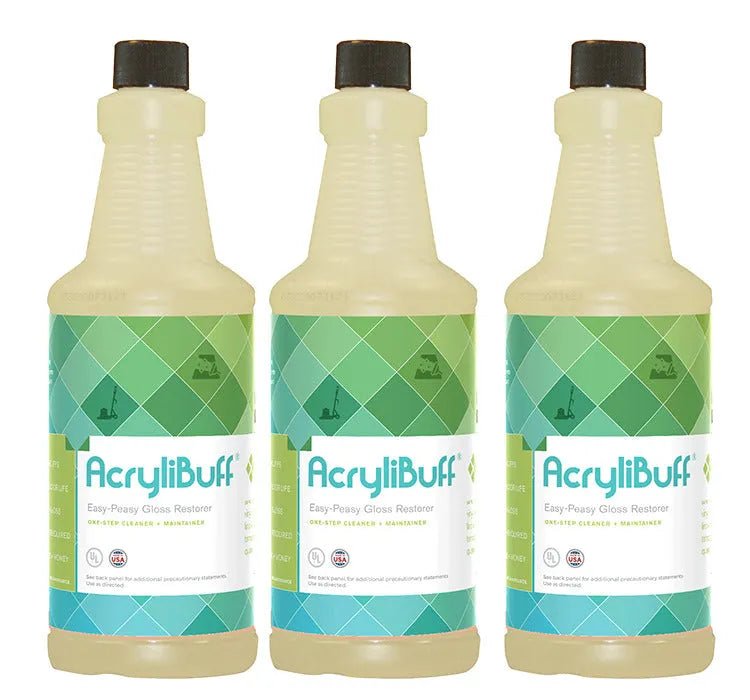 AcryliBuff Spray On Spray Buff Floor Gloss Restorer - Quart