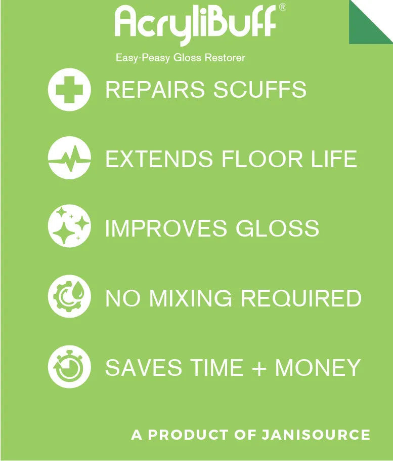 AcryliBuff Spray On Spray Buff Floor Gloss Restorer - Quart