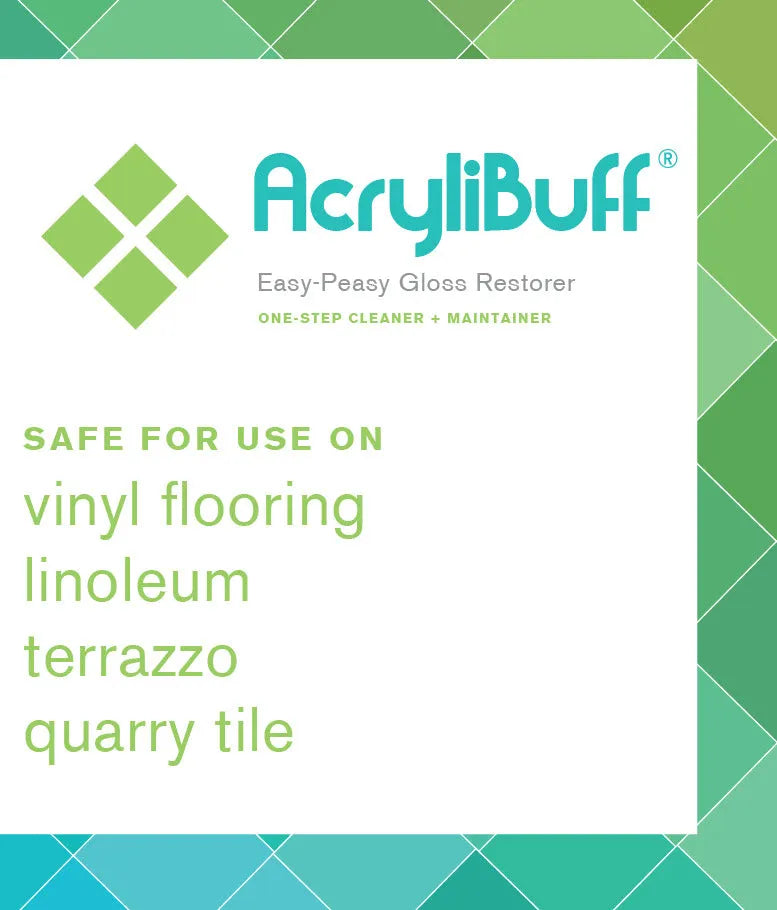 AcryliBuff Spray On Spray Buff Floor Gloss Restorer - Quart