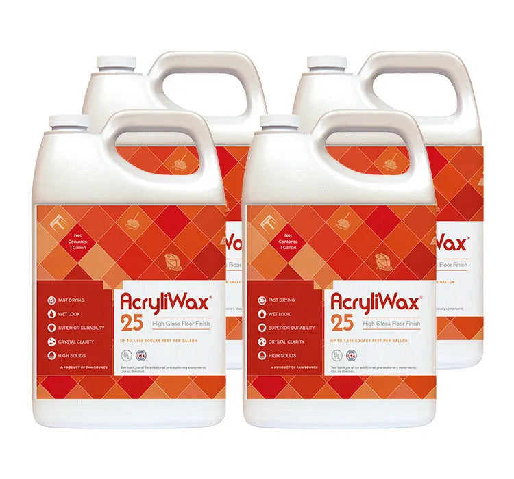 AcryliWax 25 High-Gloss, High Traffic Commercial Floor Finish