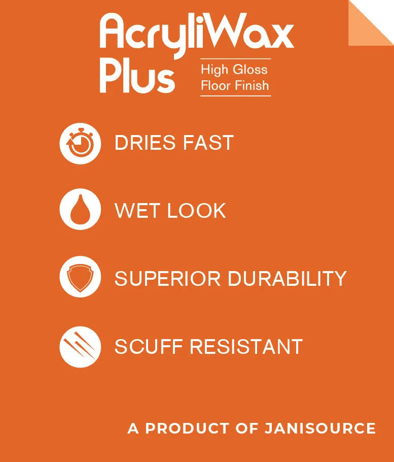 Acryliwax Plus High Traffic Commercial Floor Finish
