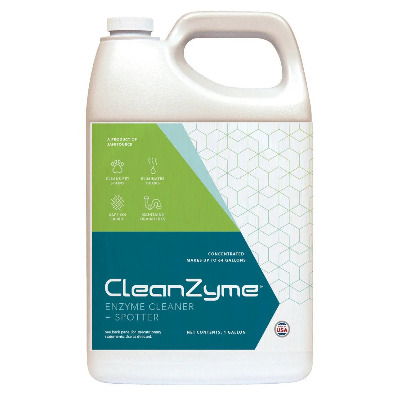 CleanZyme:  Enzyme Cleaner, Spotter & Odor Remover - Gallon