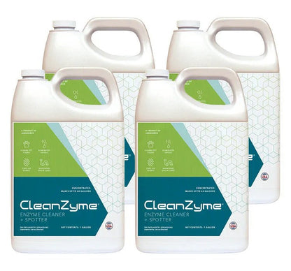 CleanZyme:  Enzyme Cleaner, Spotter & Odor Remover - Gallon