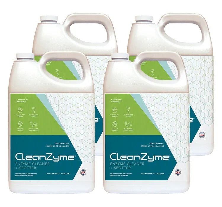 CleanZyme:  Enzyme Cleaner, Spotter &amp; Odor Remover - Gallon