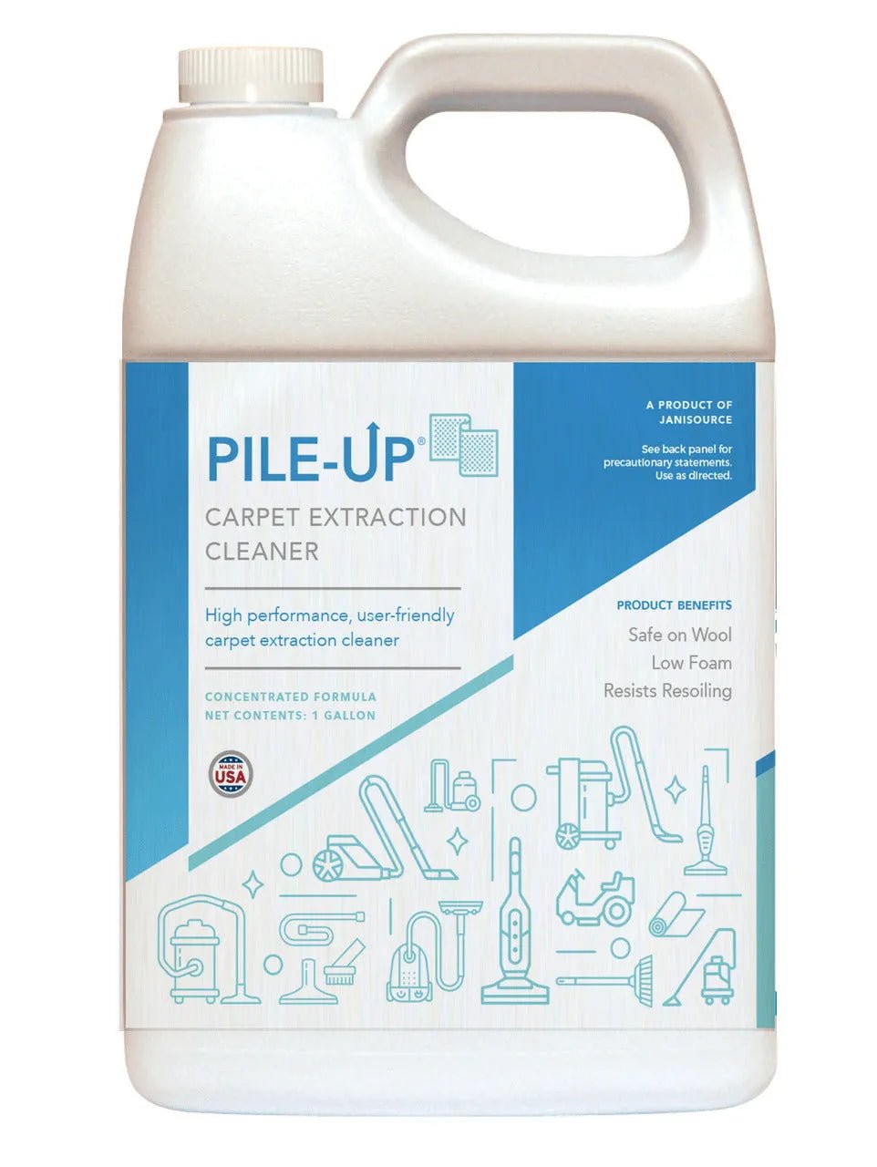 PileUp Carpet Extraction Cleaner - Gallon – Smart Cleaning Solutions