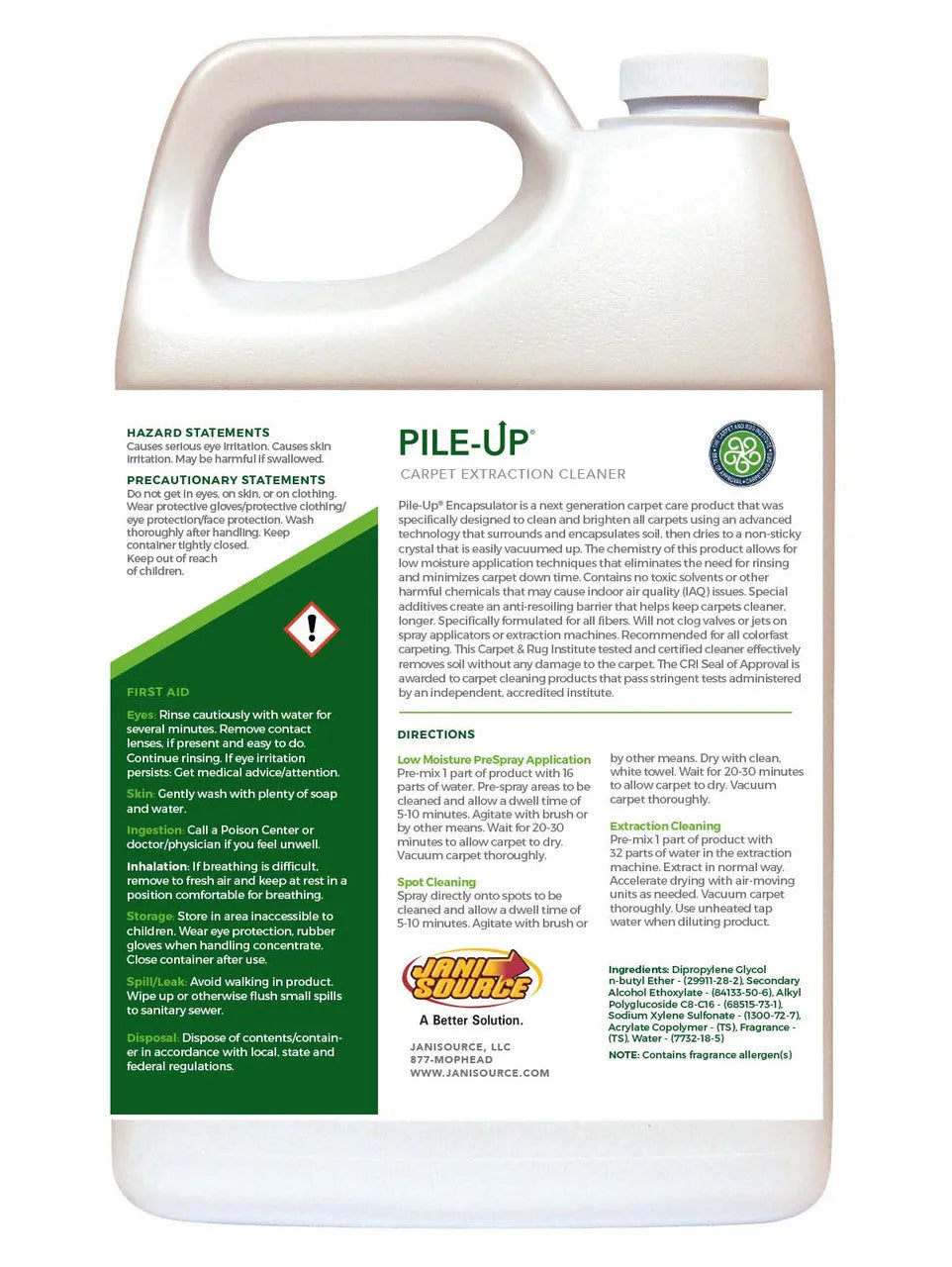 PileUP Eco Encapsulating Cleaner - Gallon