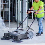 Commercial 38" Push Sweeper